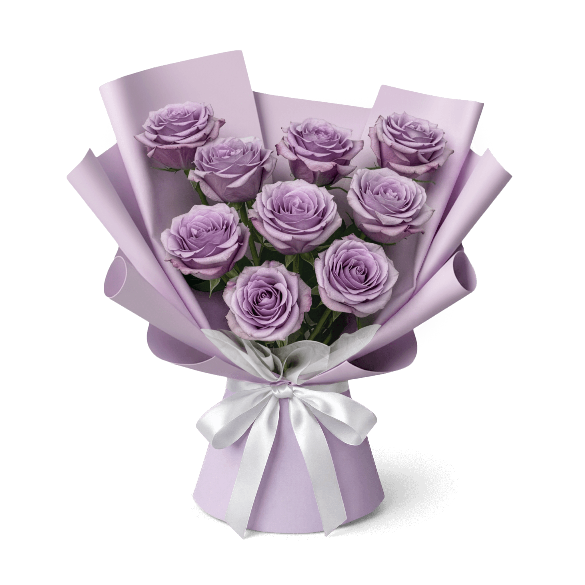 【Valentine's Limited】Star Platinum // Premium Ecuadorian Vintage Purple Rose Bouquet