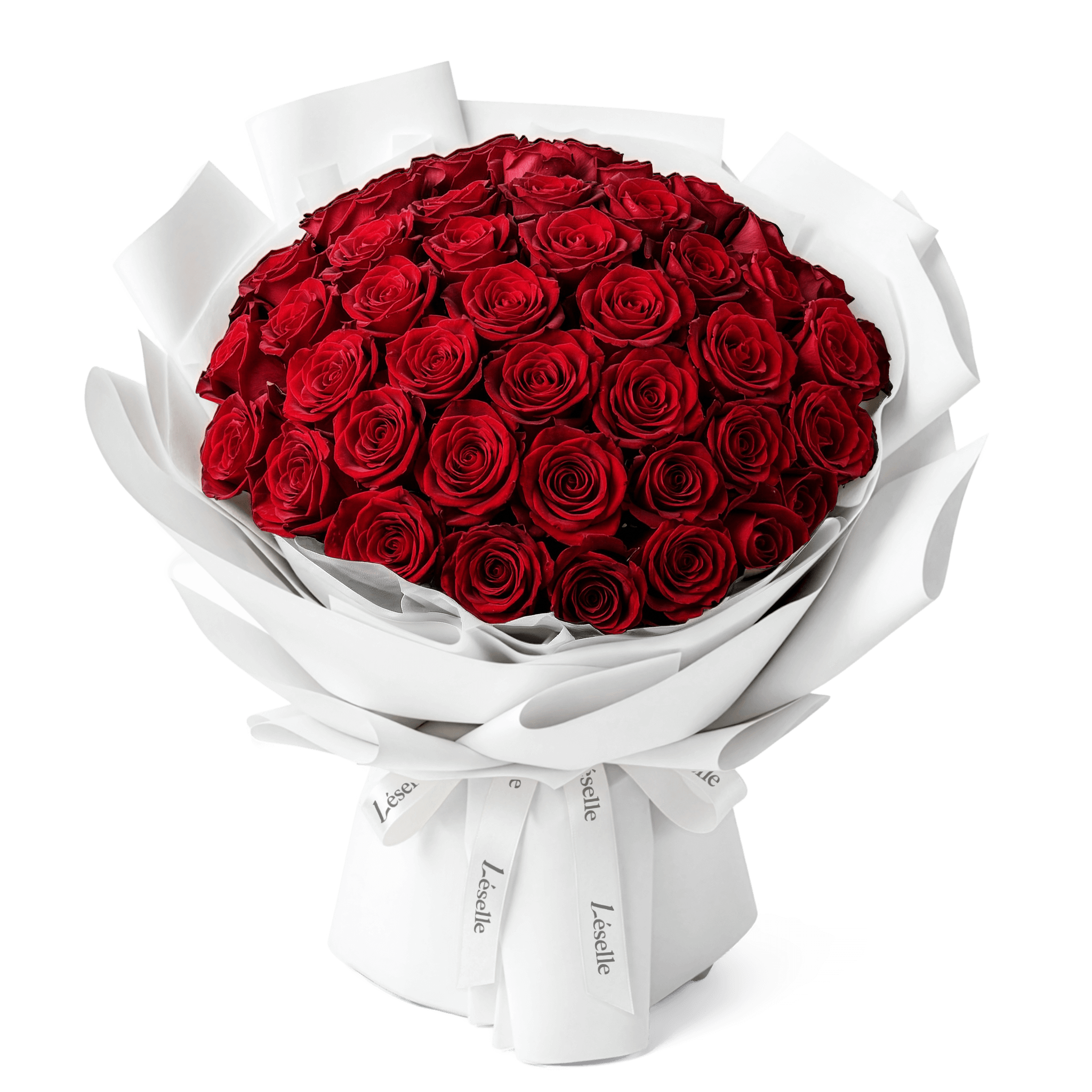 The Grand Freedom // Premium Ecuadorian Red Rose Bouquet