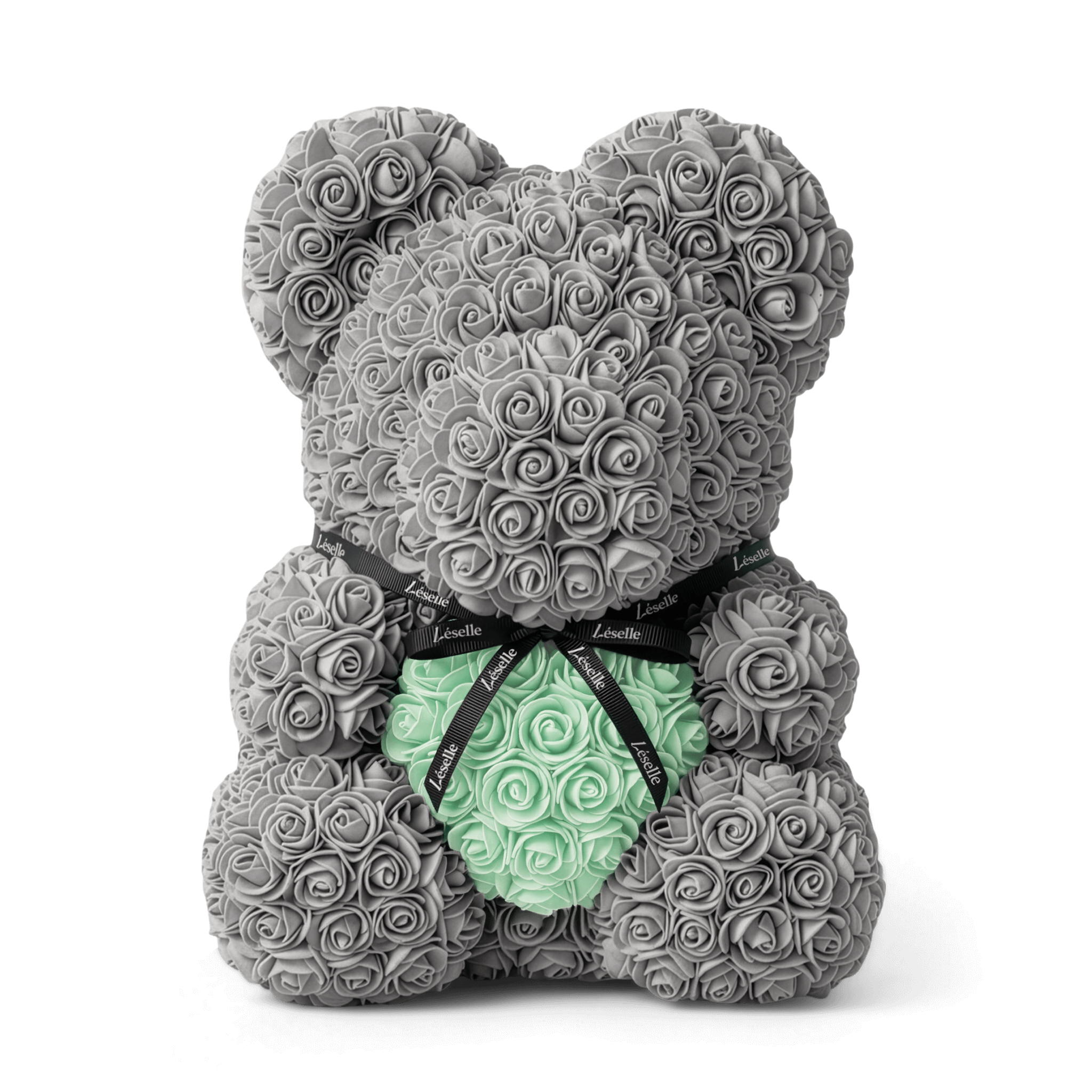 Eternal Rose Bear - Platinum Grey Edition