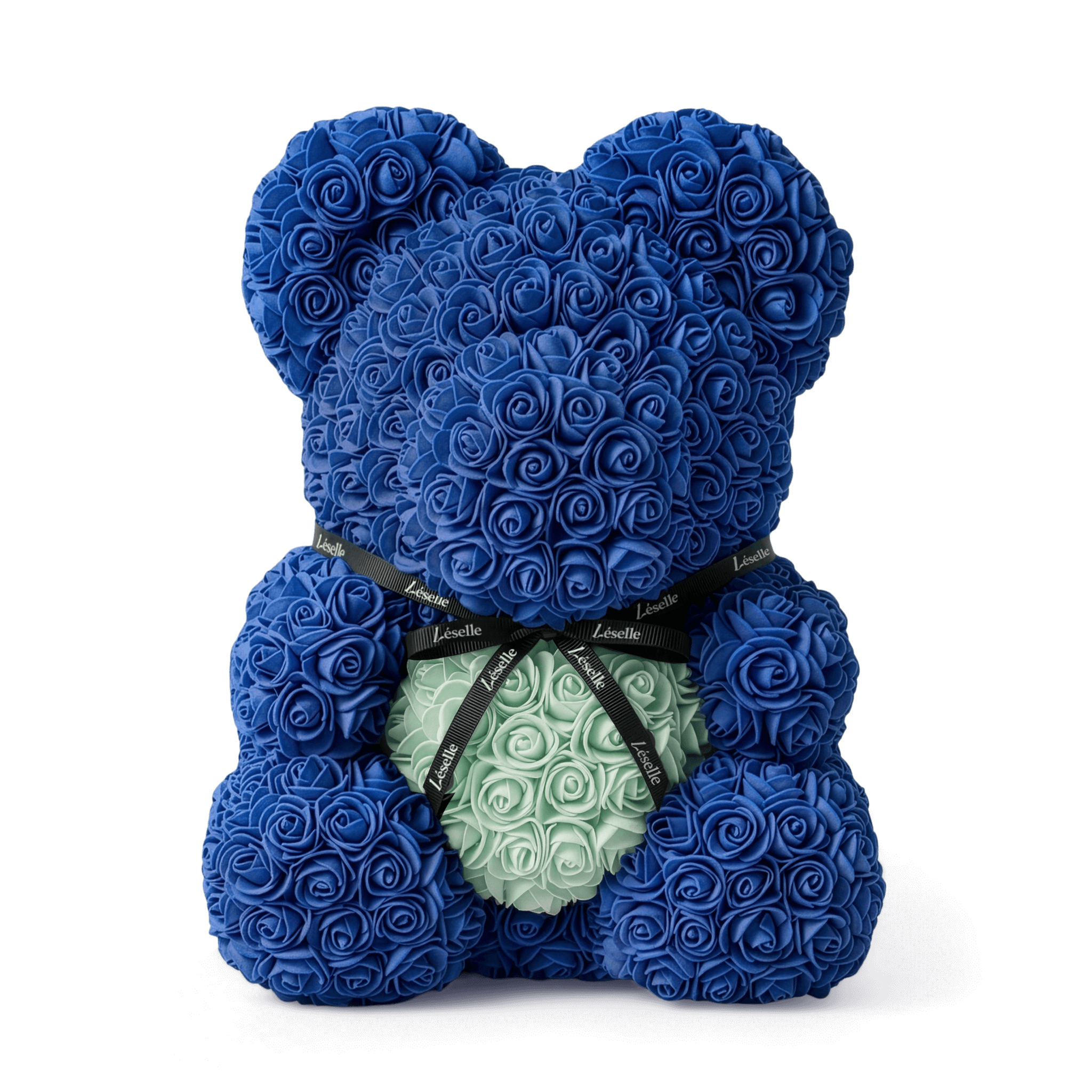Eternal Rose Bear - Sapphire Blue Edition