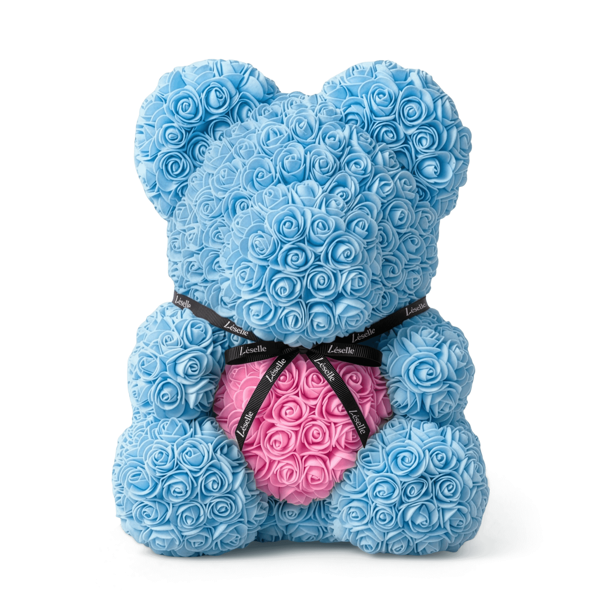Eternal Rose Bear - Sky Blue Edition